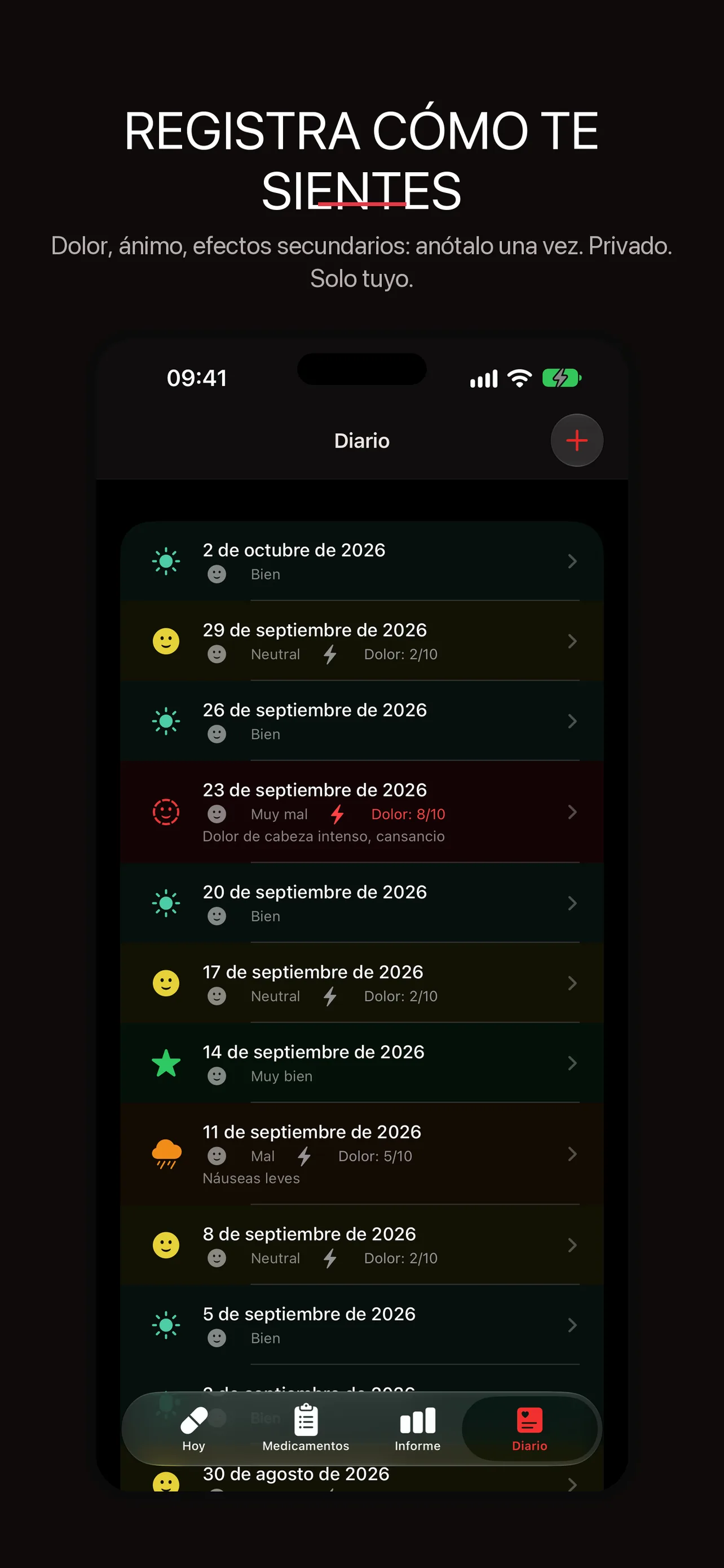 Diario de salud