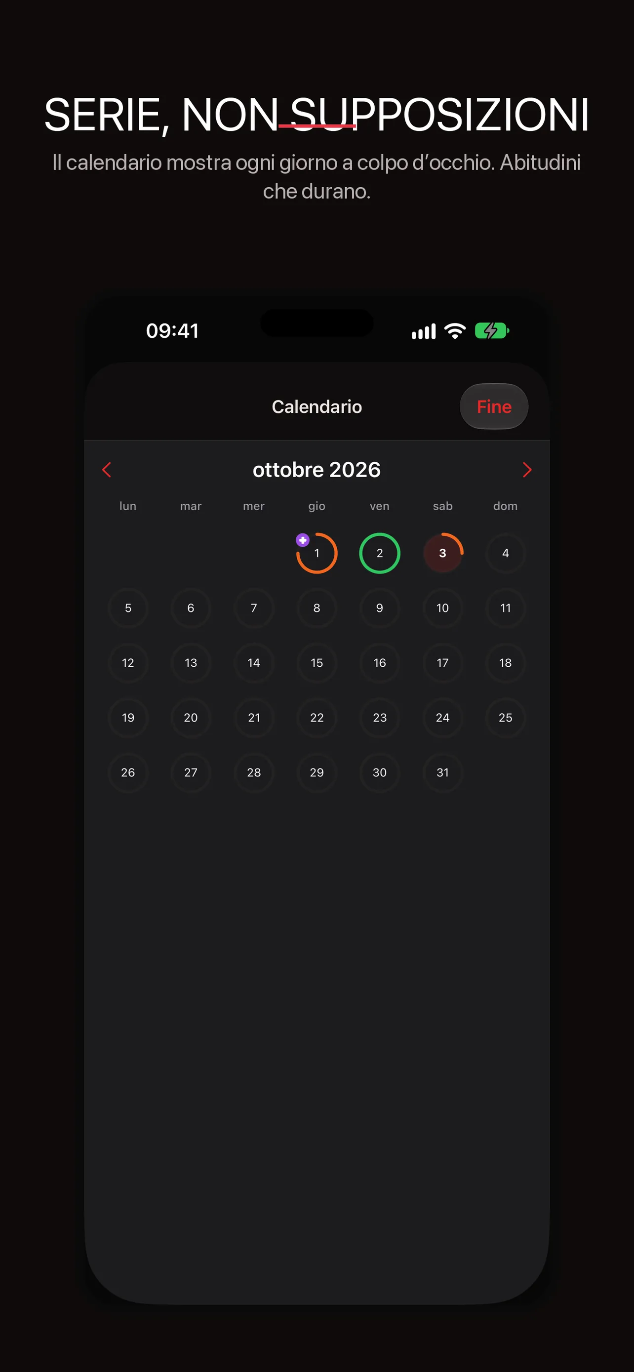Vista calendario